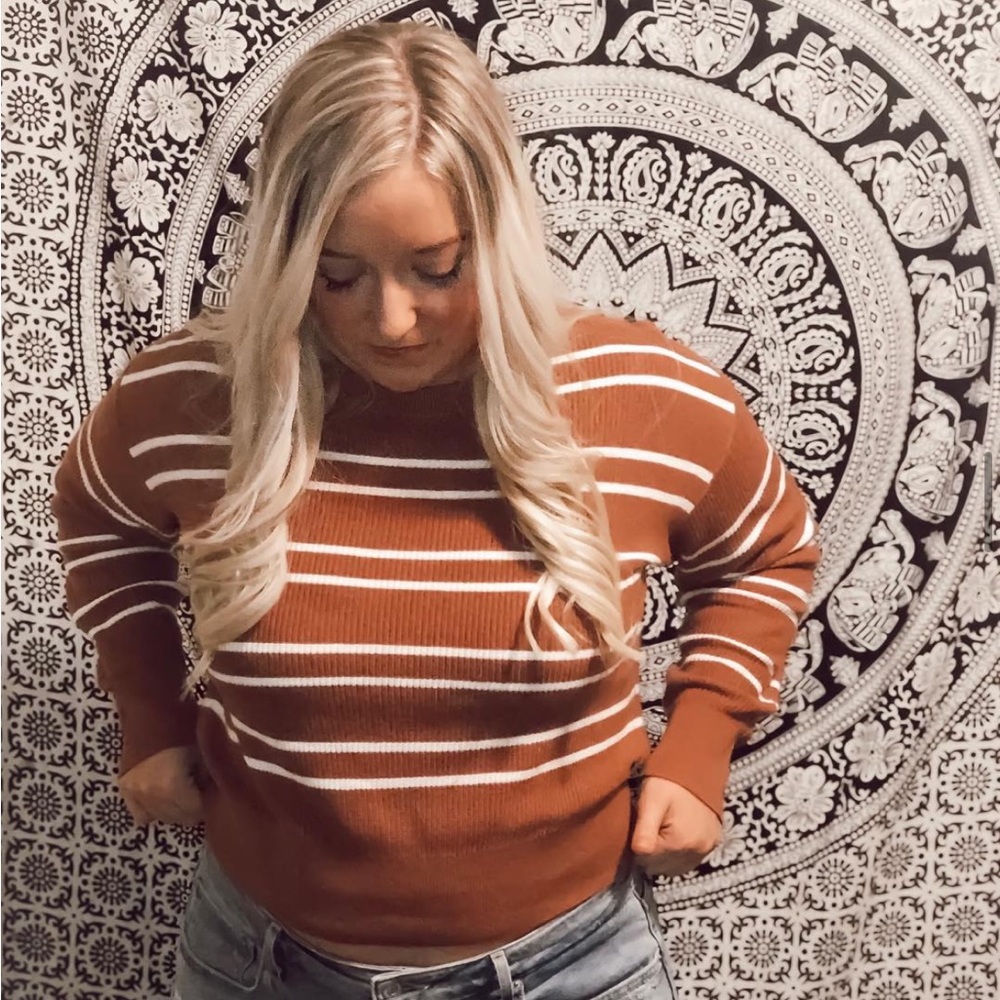 Victoria’s Secret PINK Stripe Sweater